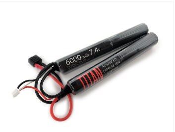 6000mAh 7.4v Nunchuck T-Plug (Deans)